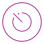 real time clock purple