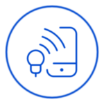 remote control blue